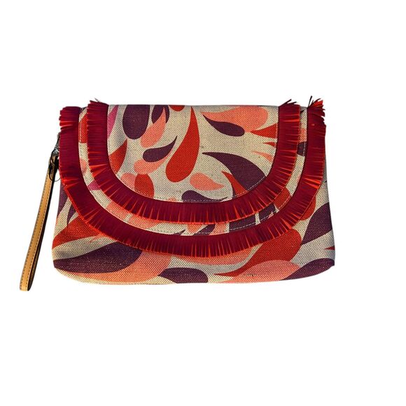 Vera Bradley Handbags - Vera Bradley Fringed Wristlet "Summer Splash" NWOT